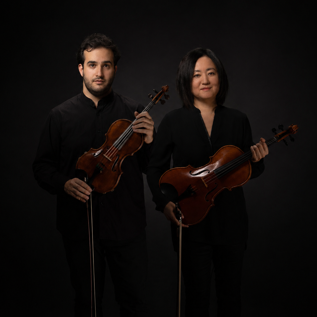 Orchestersolisten Bastian Loewe und Chie Tanaka