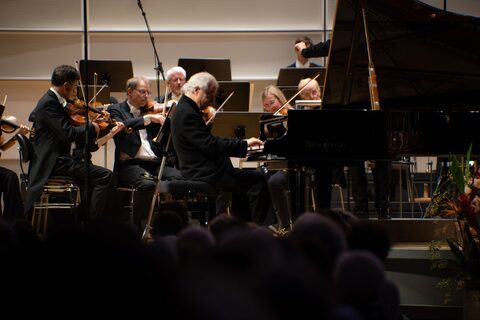 Musikkollegium Winterthur beim Saisoneröffnungskonzert 2022