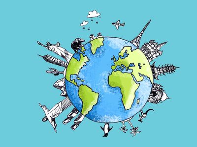 In einer Stunde um die Welt