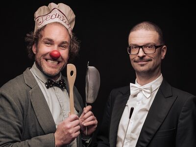 Jeanloup & Etienne: der Orchesterclown