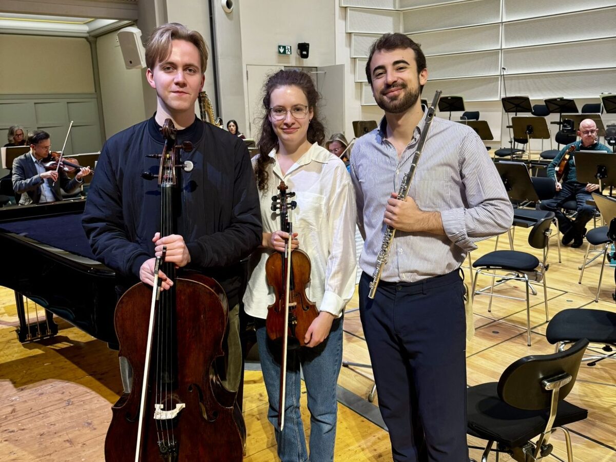 Stipendiatin der Lyra-Stiftung beim Musikkollegium