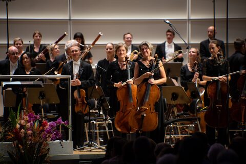 Orchester beim Saisoneröffnungskonzert 2022