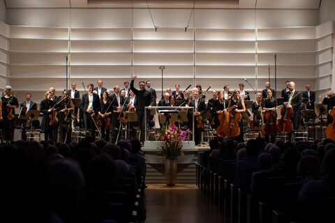Orchester beim Saisoneröffnungskonzert 2022