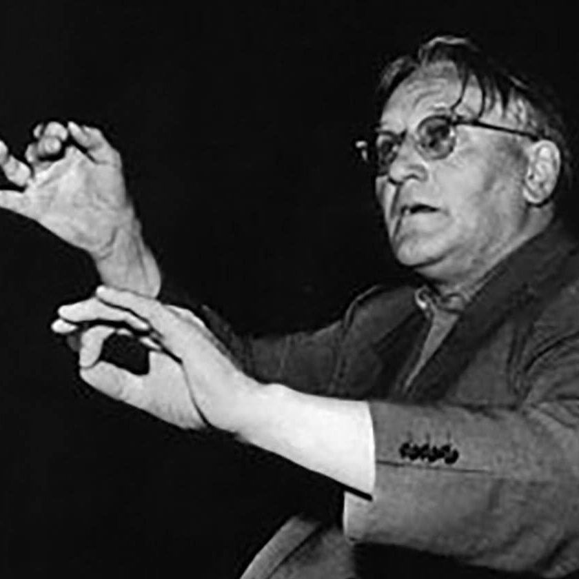 Hermann Scherchen, ständiger Gastdirigent des Musikkollegiums 1922–1950