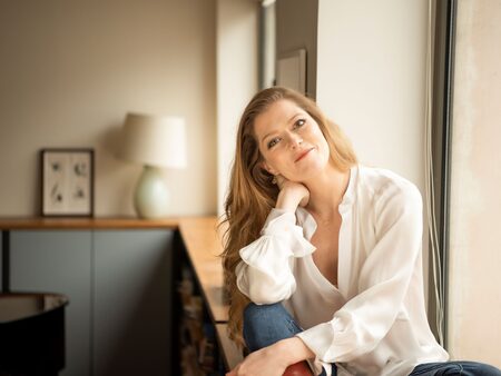 Sopranistin und Dirigentin Barbara Hannigan