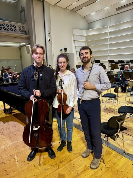 Stipendiatin der Lyra-Stiftung beim Musikkollegium
