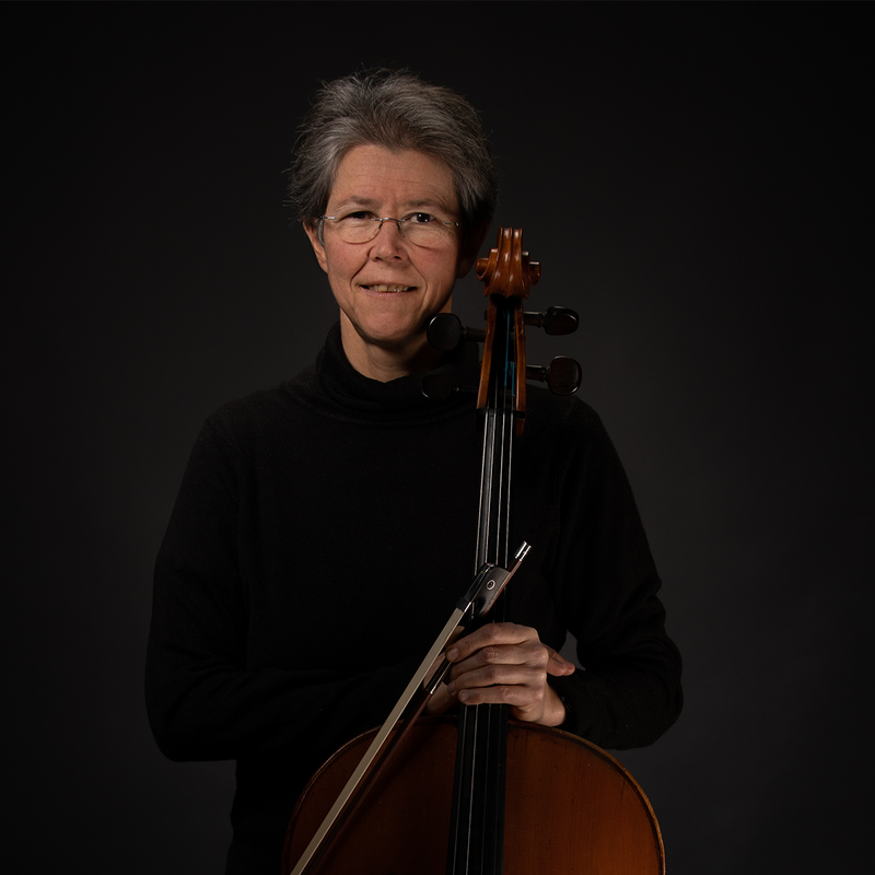 Françoise Schiltknecht, Cellistin im Musikkollegium Winterthur