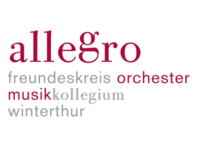Logo Allegro, Freundeskreis des Musikkollegium Winterthur