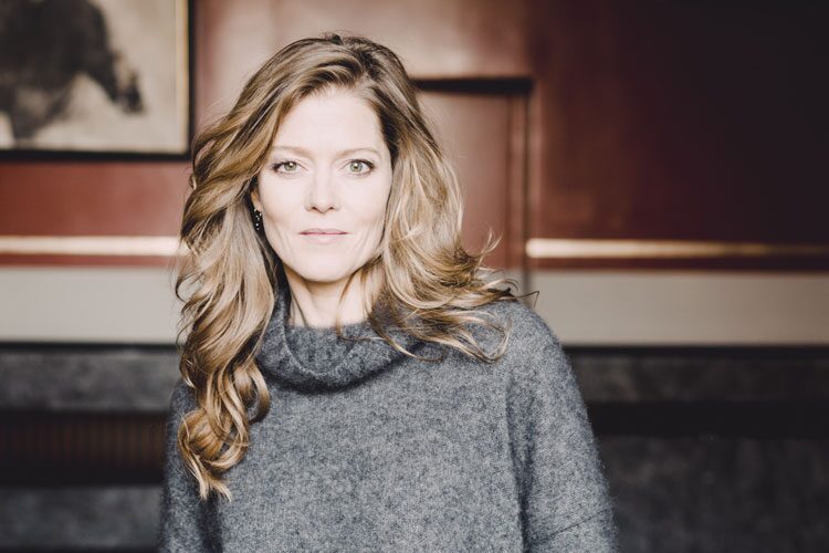 Sopranistin und Dirigentin Barbara Hannigan