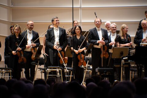 Publikum und Orchester an der Saisoneröffnung 2022